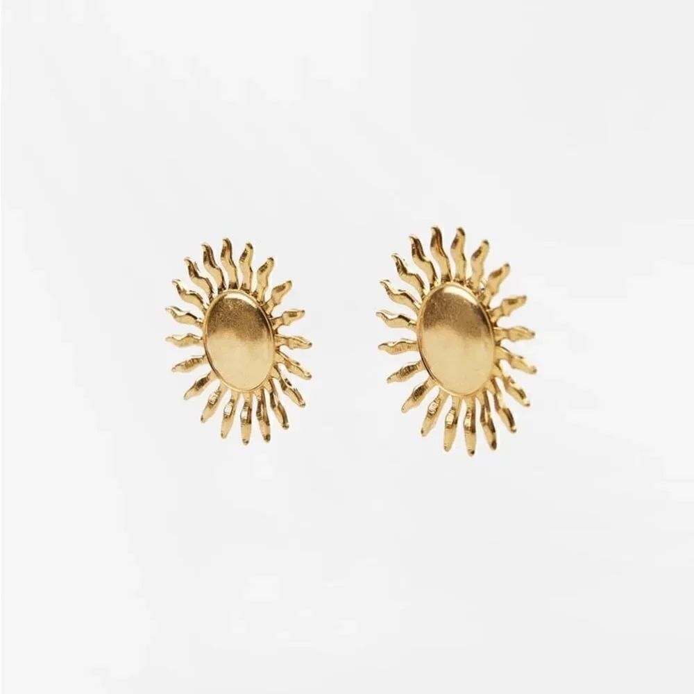 Zara  Sun  Earrings 🌞🌅☀️